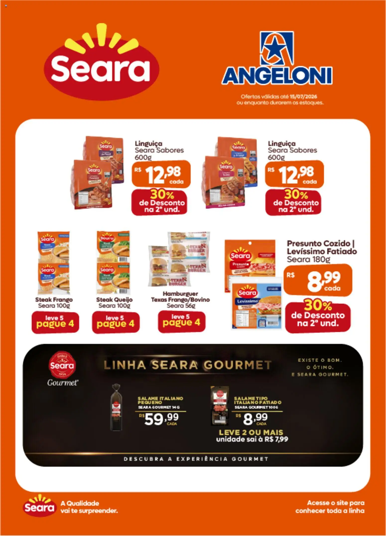 Pré-Visualização do folheto "Angeloni - Ofertas da semana" da loja Angeloni válido a partir de 02/07/2026