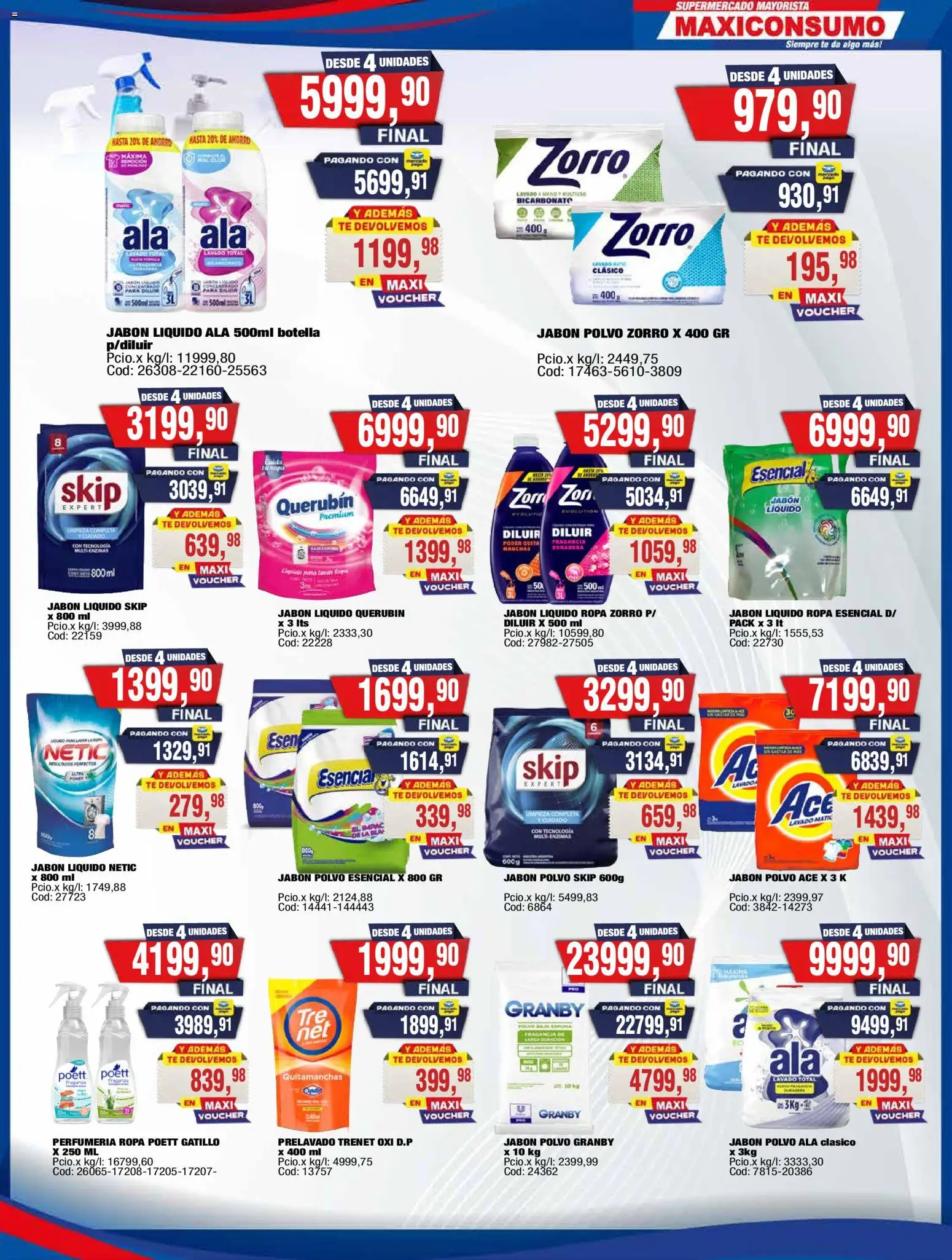 Vista previa del folleto de la tienda Maxiconsumo válido desde el 05/10/2026 