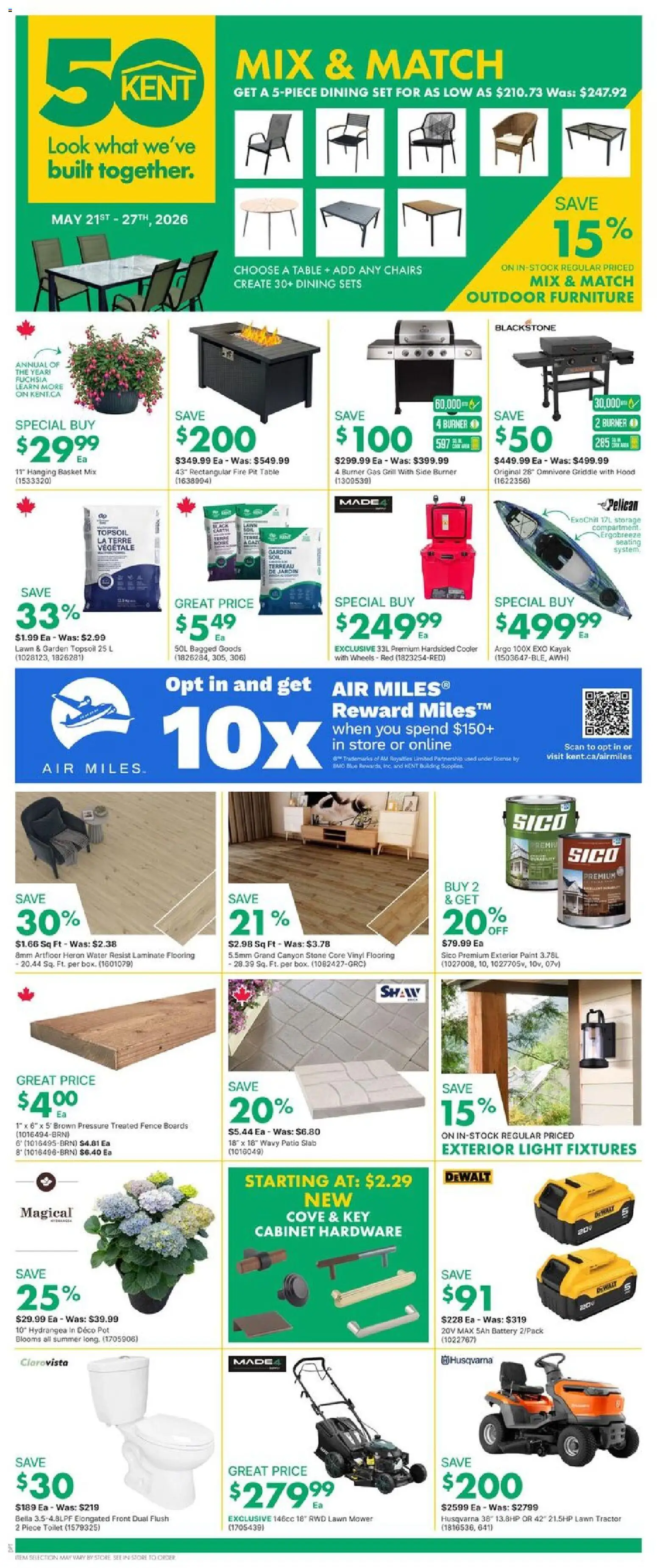 Preview of leaflet Kent weekly flyer / circulaire from shop Kent is valid from May 21, 2026
