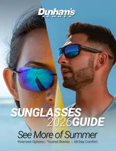 Ad Preview of Dunham's Sports Dunham's Sports Sunglasses Guide from 06/25/2026