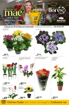 Pré-Visualização do folheto "Master ofertas Flores" da loja Master válido a partir de 07/05/2026