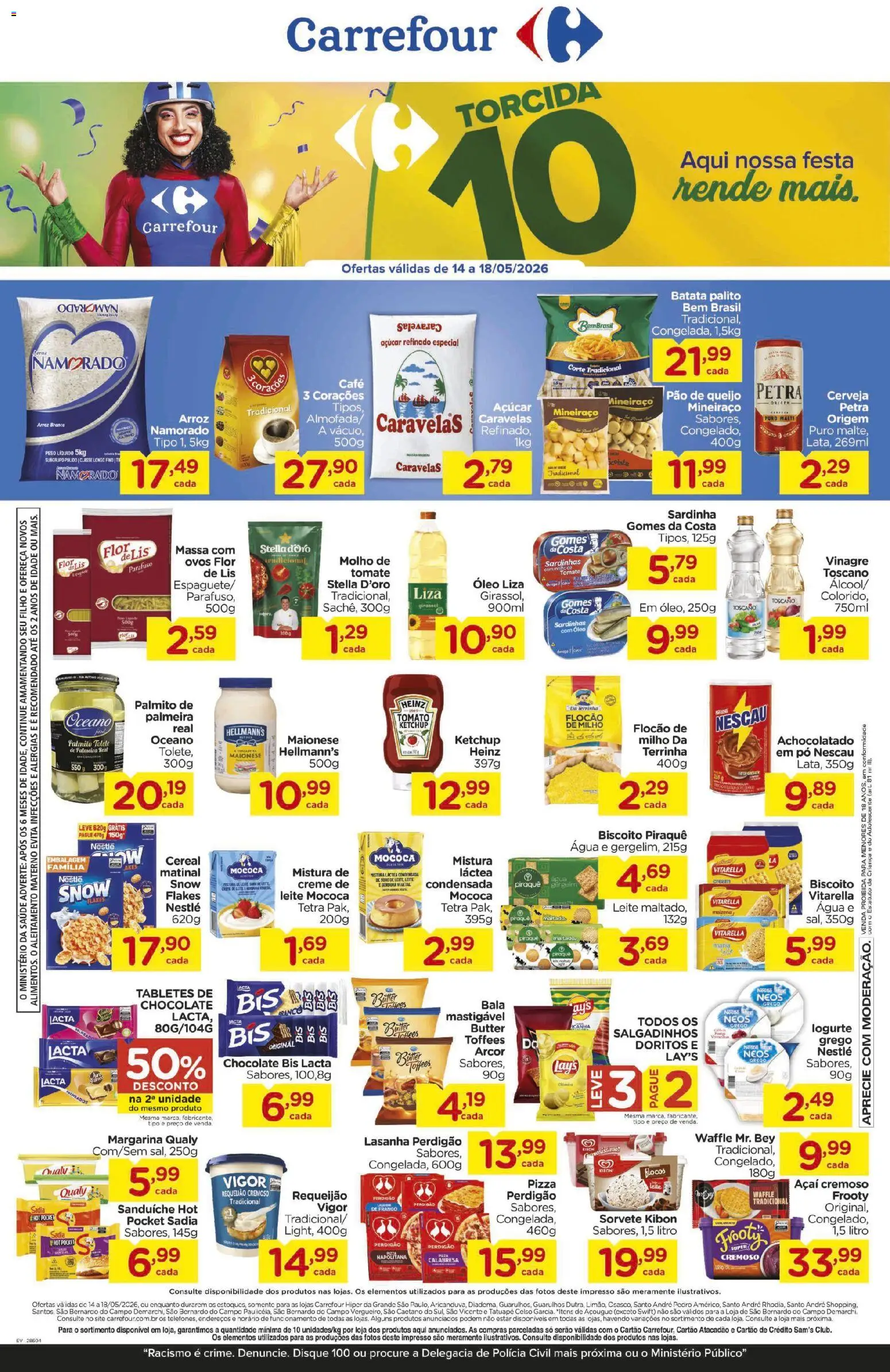 Pré-Visualização do folheto "Carrefour - Ofertas da semana" da loja Carrefour válido a partir de 14/05/2026