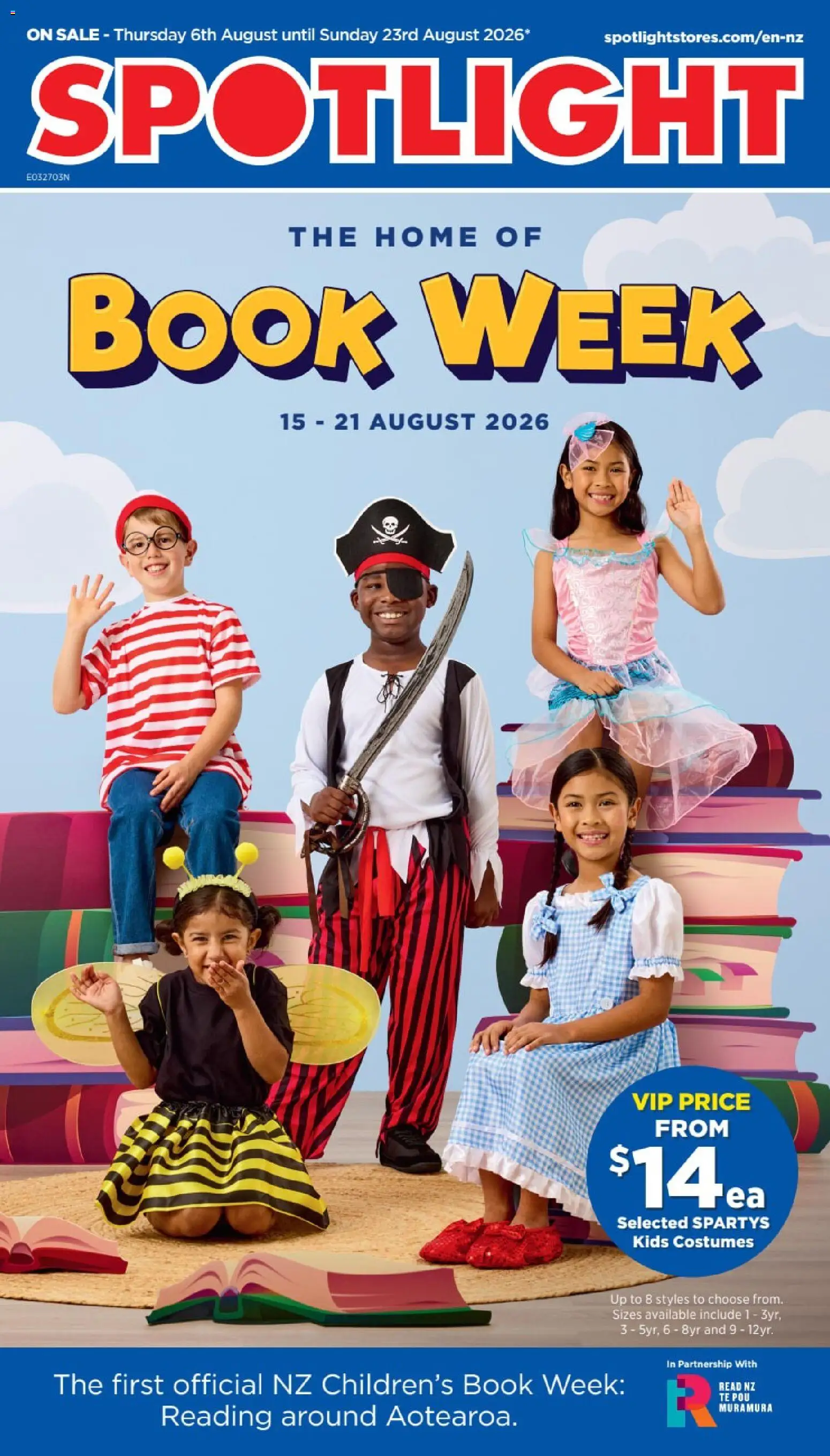 Preview of catalogue Spotlight The Home Of Book Week from shop Spotlight valid 6 Aug 2026