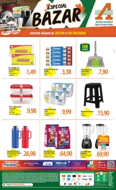 Pré-Visualização do folheto "Atacadão ofertas - SP" da loja Atacadão válido a partir de 28/09/2026