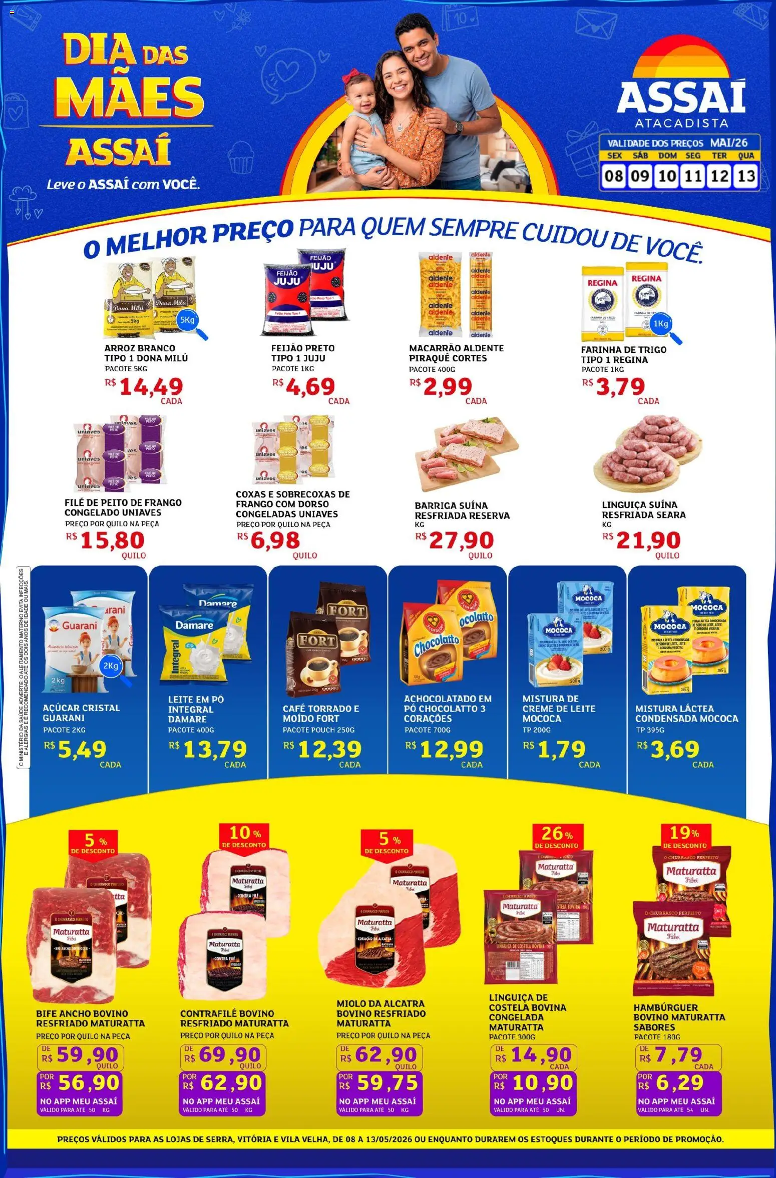 Pré-Visualização do folheto "Assaí Atacadista ofertas - ES" da loja Assaí Atacadista válido a partir de 08/05/2026