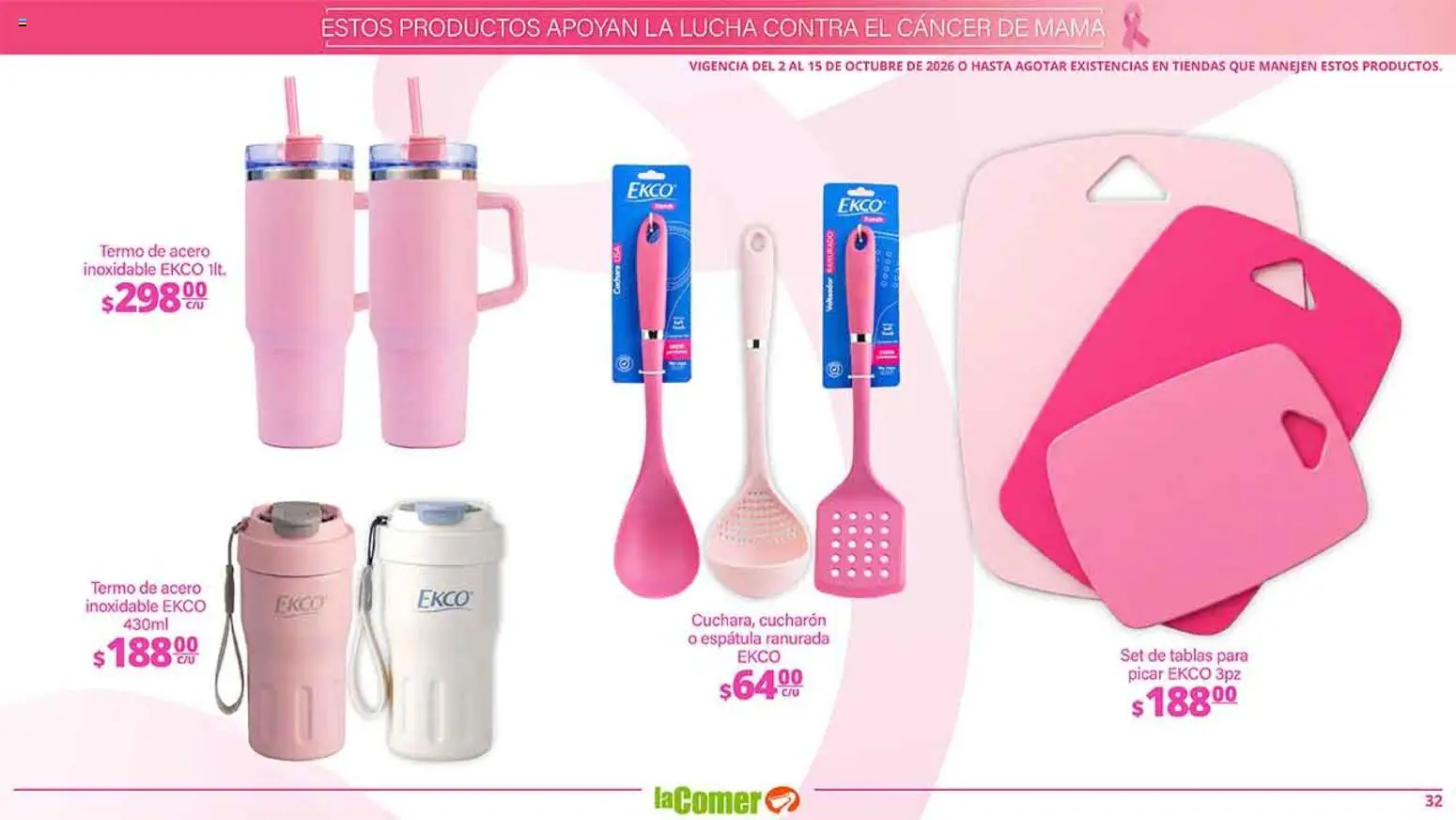 Vista previa las ofertas de la tienda La Comer - La Comer folleto es la tienda rosa desde el 02/10/2026 