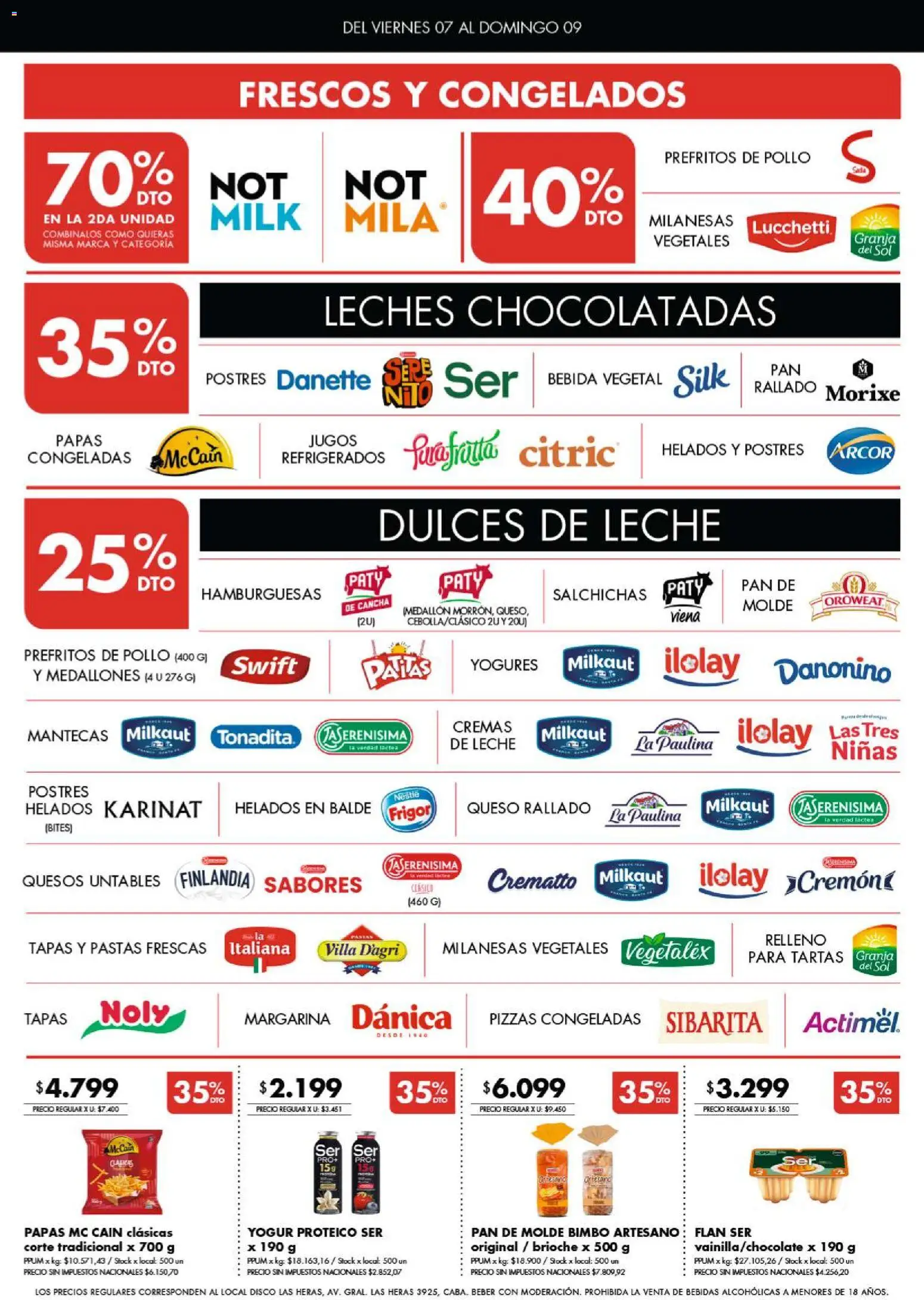 Vista previa del folleto de la tienda Disco válido desde el 07/08/2026 