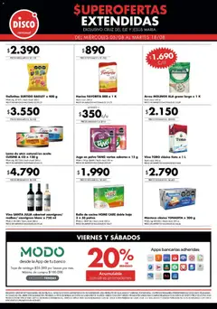 Vista previa del folleto de la tienda Disco válido desde el 05/08/2026 