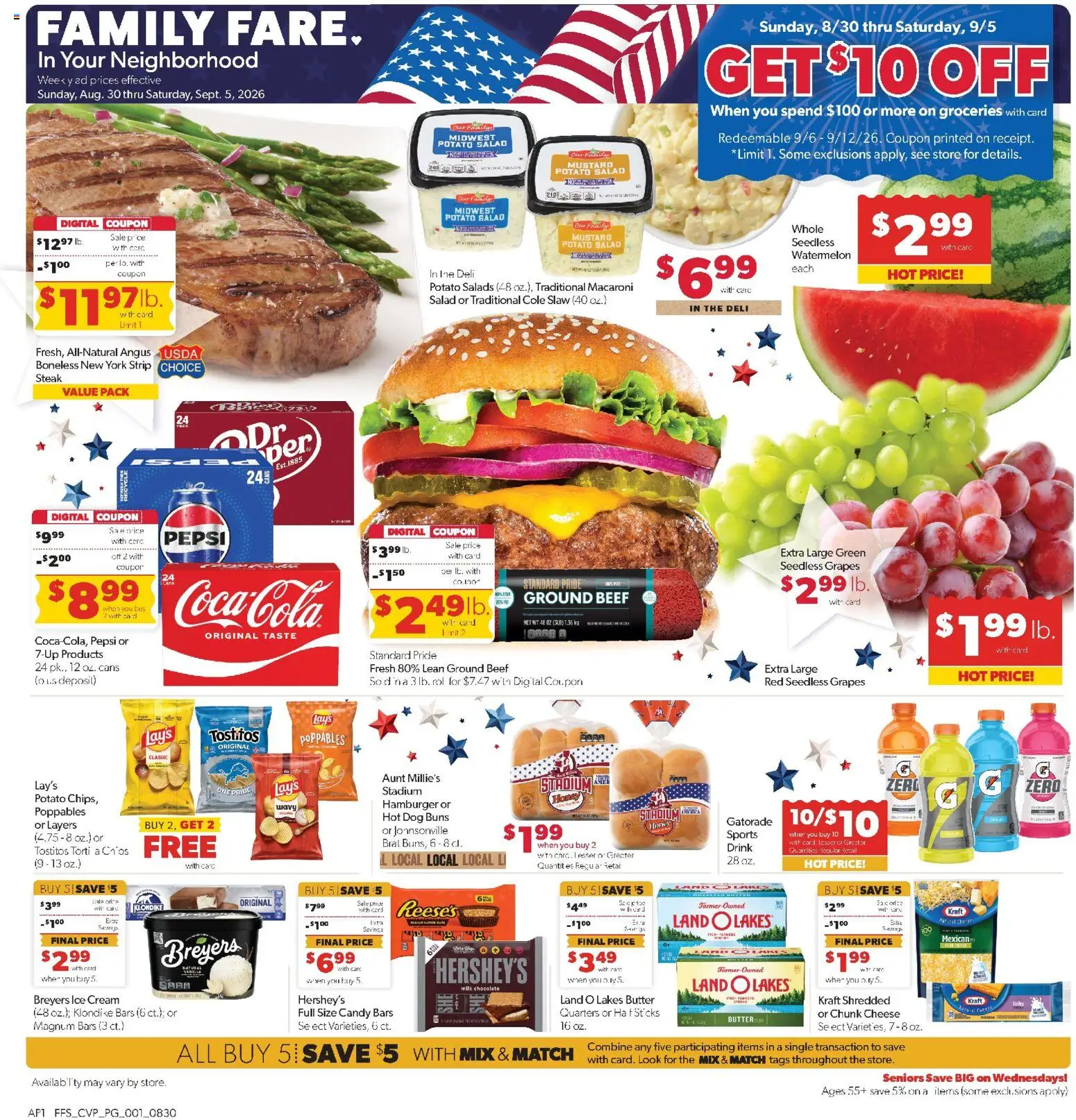 Ad Preview of Family Fare Family Fare Weekly Ad from 08/30/2026
