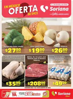 Vista previa las ofertas de la tienda Soriana - Soriana Fin de Semana Híper: Saltillo y Torreón desde el 07/08/2026 