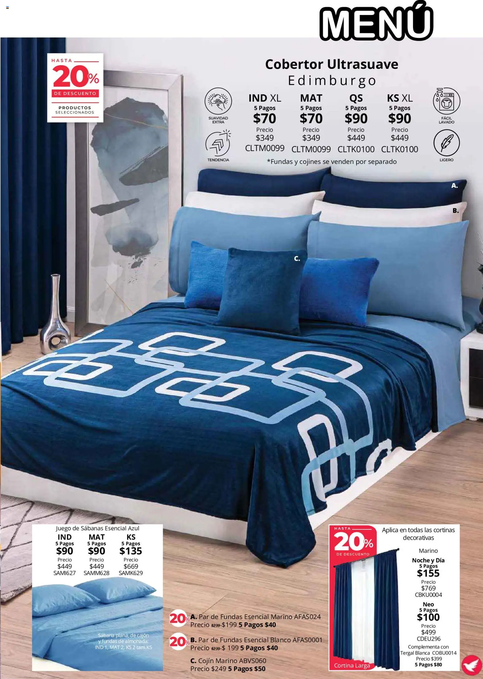 Vista previa las ofertas de la tienda Colchas Concord - Colchas Concord catálogo Colección Cobertor desde el 01/08/2026 