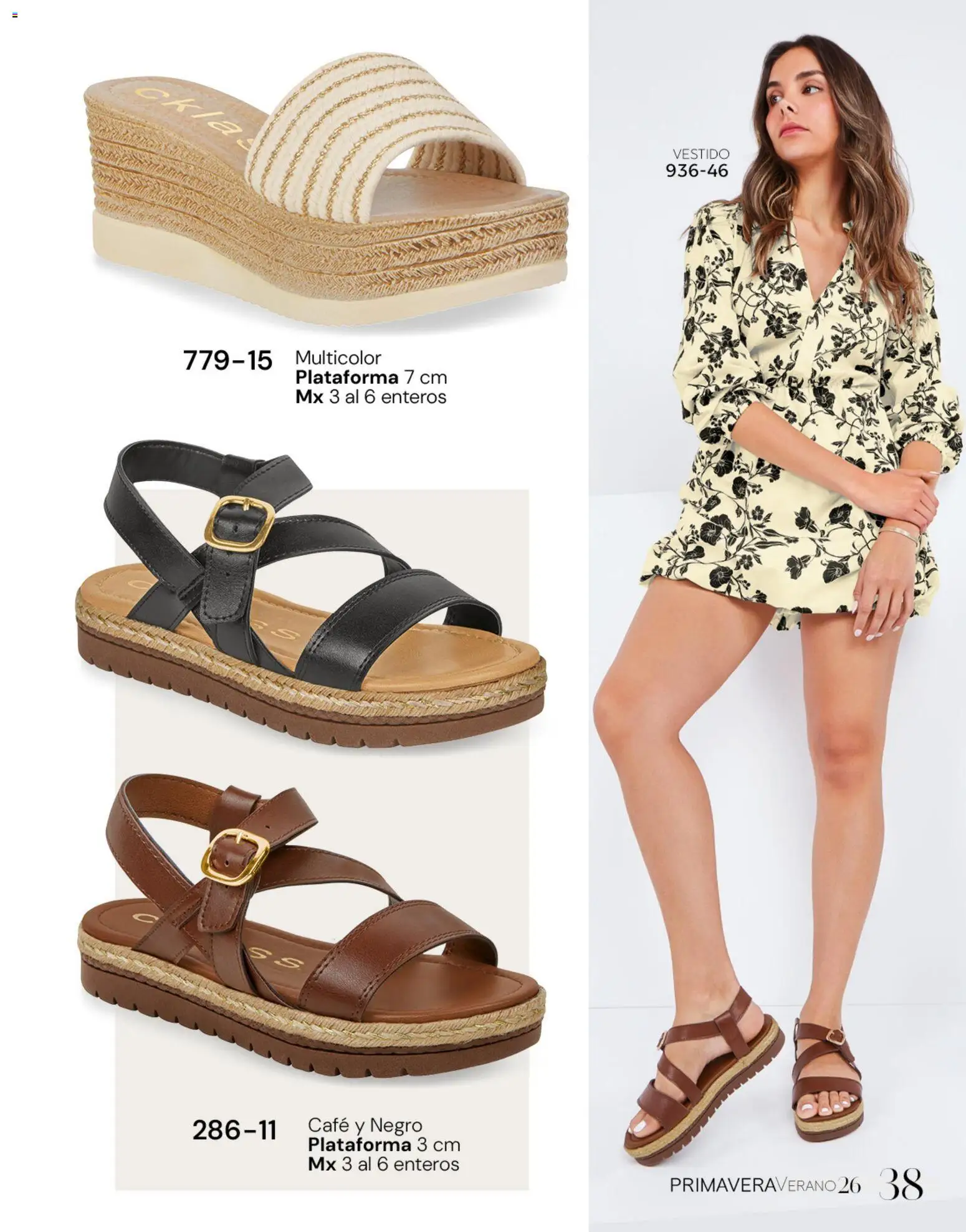 Vista previa las ofertas de la tienda Cklass - Catálogo Dama Calzado desde el 02/01/2026 - Café, Vestido