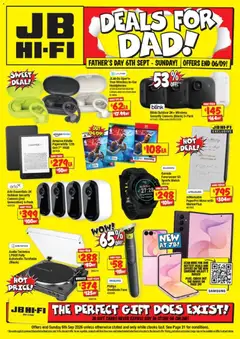 Preview of catalogue JB Hi-Fi Deals for Dad from shop JB Hi-Fi valid 24 Aug 2026