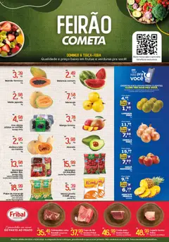 Pré-Visualização do folheto "Cometa Supermercados ofertas Feirão" da loja Cometa Supermercados válido a partir de 03/05/2026