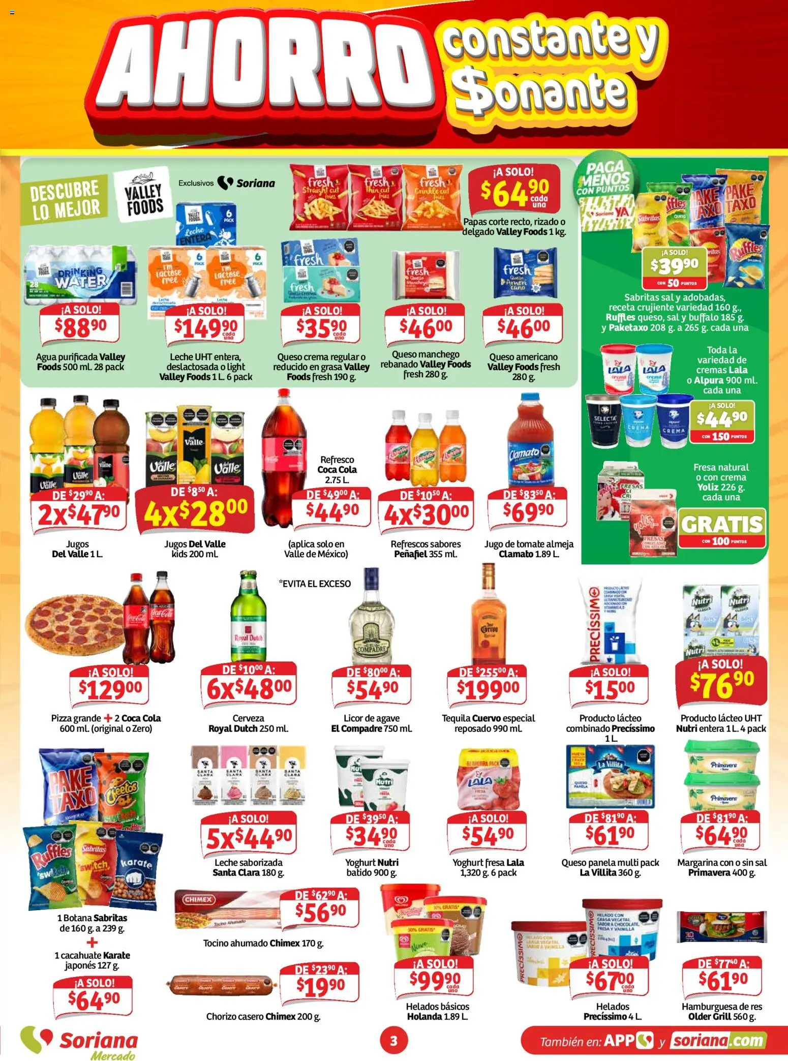 Vista previa las ofertas de la tienda Soriana - Soriana folleto Ahorro constante y sonante Mercado desde el 16/10/2026 