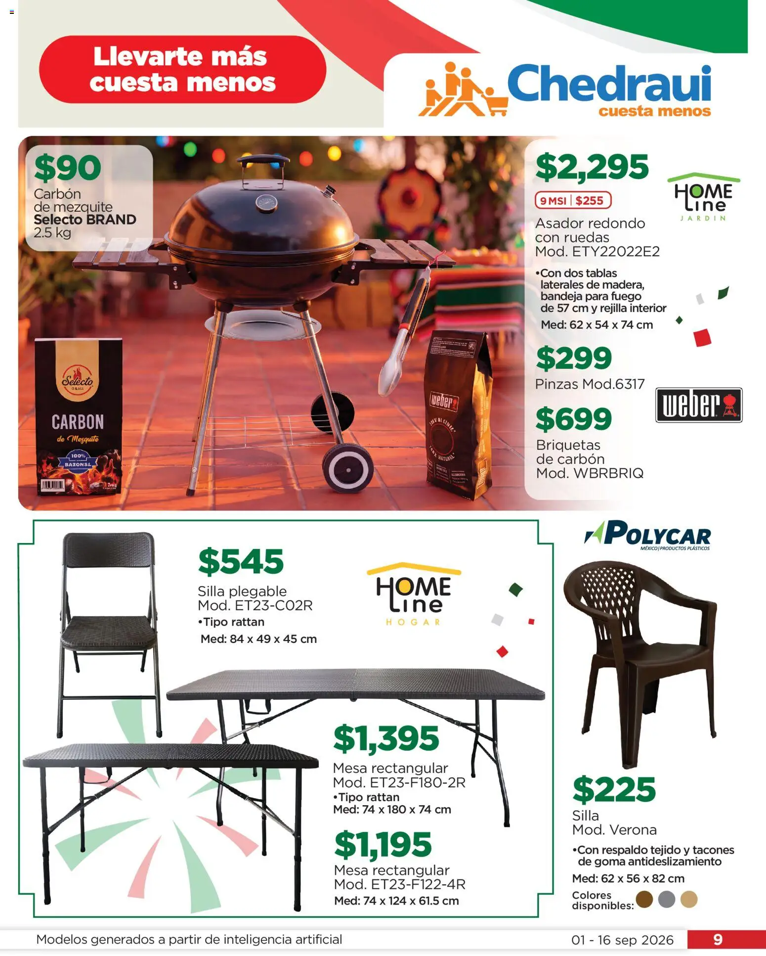 Vista previa las ofertas de la tienda Chedraui - Chedraui Celebremos a México desde el 01/09/2026 