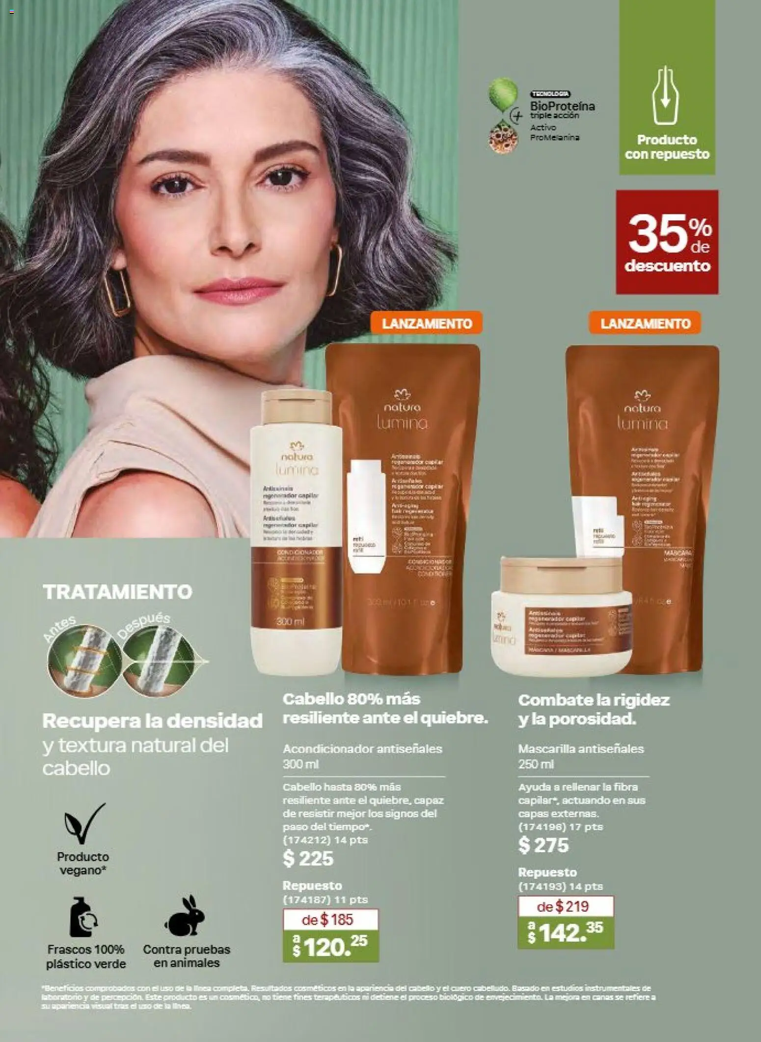 Vista previa las ofertas de la tienda Natura - Natura campaña 13 2026 desde el 21/08/2026 - Acondicionador, Mascarilla
