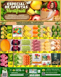 Pré-Visualização do folheto "Supermercado Padrão ofertas Hortifruti" da loja Supermercado Padrão válido a partir de 11/08/2026