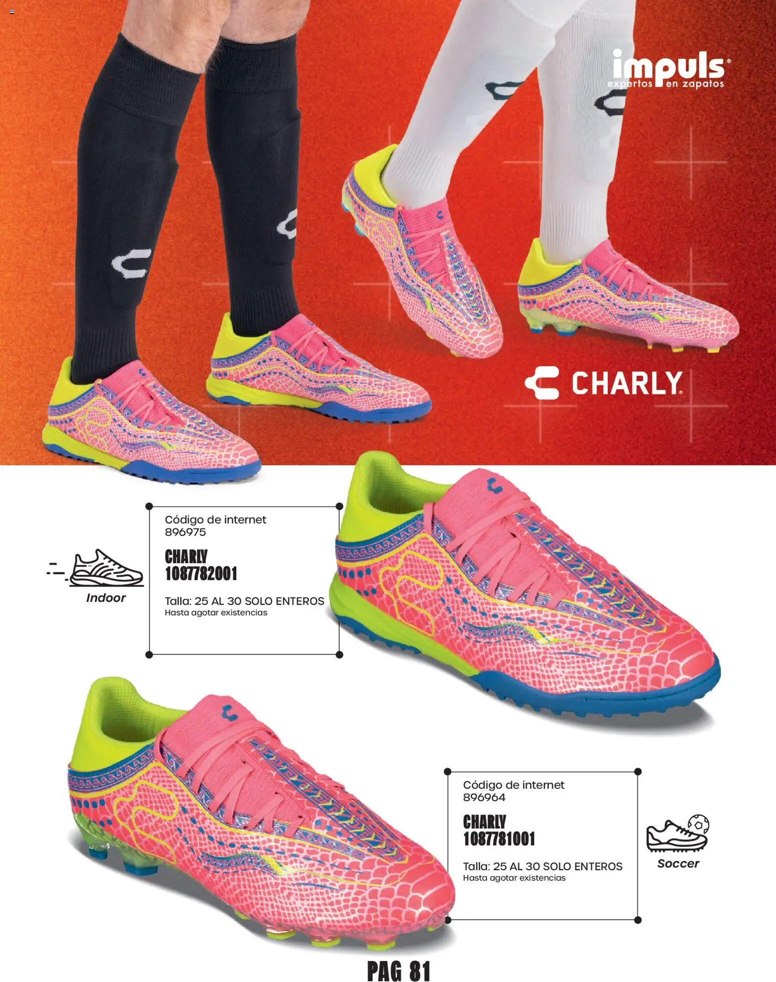 Vista previa las ofertas de la tienda Impuls - Impuls catálogo Urban Sport desde el 01/09/2026 - Zapatos