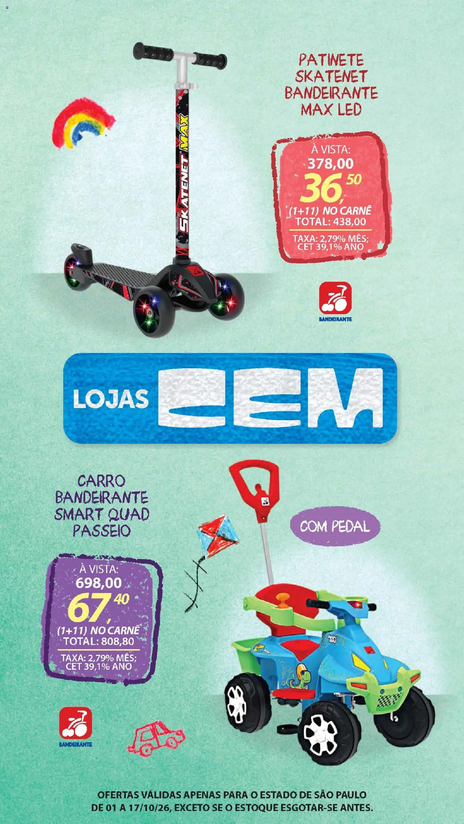 Ofertas Lojas Cem até 17/10/2026. - Página 9