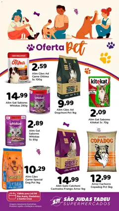 Pré-Visualização do folheto "São Judas Tadeu ofertas Pet" da loja São Judas Tadeu válido a partir de 24/09/2026