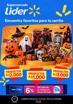 Folleto de la tienda Lider válido desde el 26.10.2026 