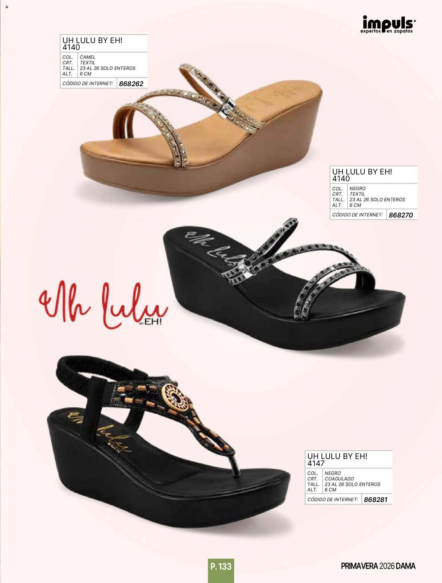 Vista previa las ofertas de la tienda Impuls - Catálogo Primavera desde el 01/01/2026 - Zapatos