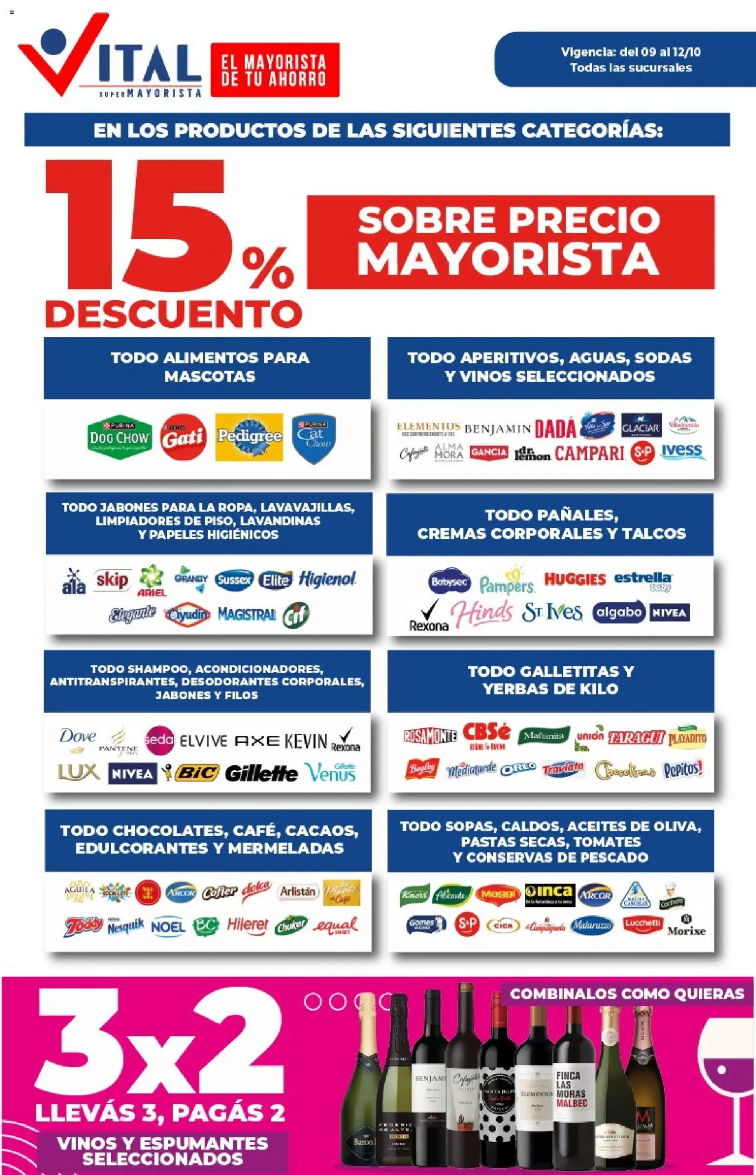 Vista previa del folleto de la tienda Vital válido desde el 09/10/2026 