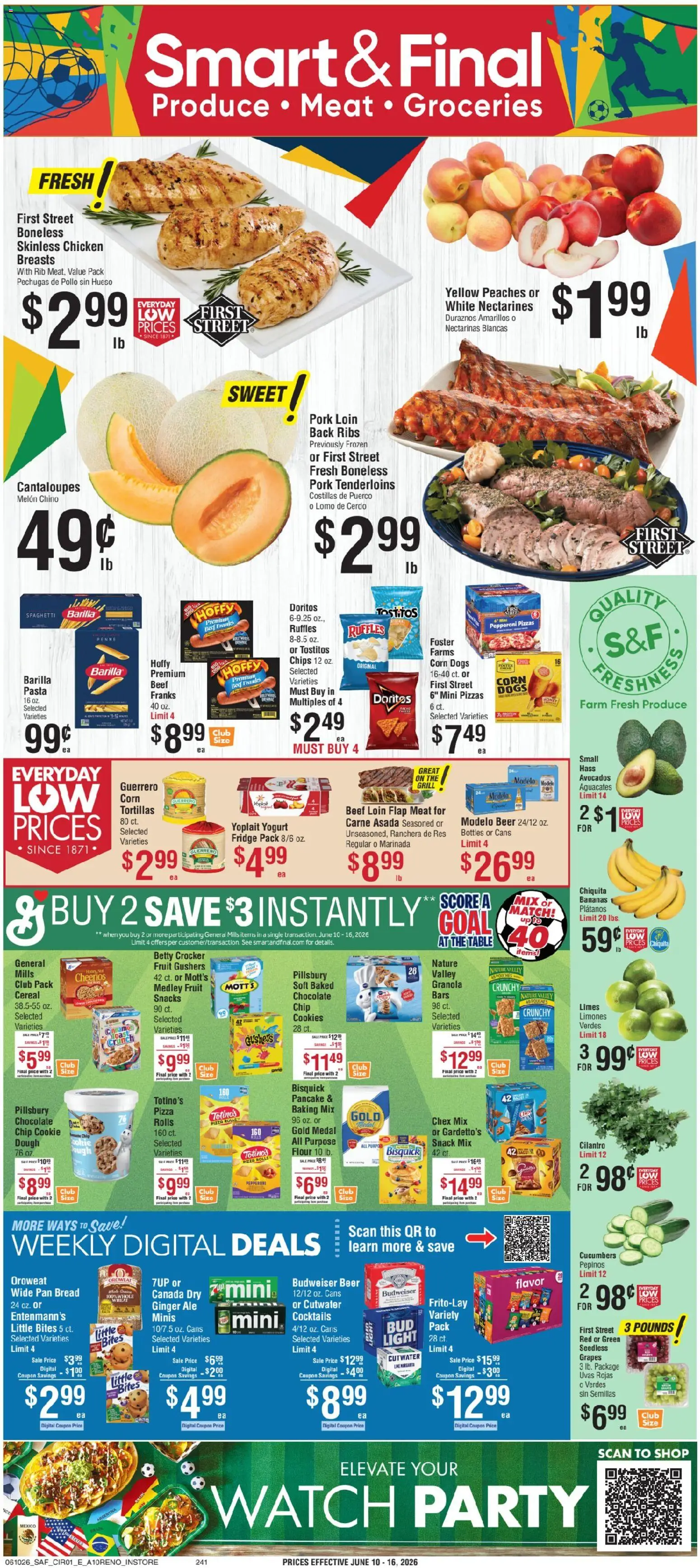 Ad Preview of Smart & Final Smart & Final Weekly Ad from 06/10/2026