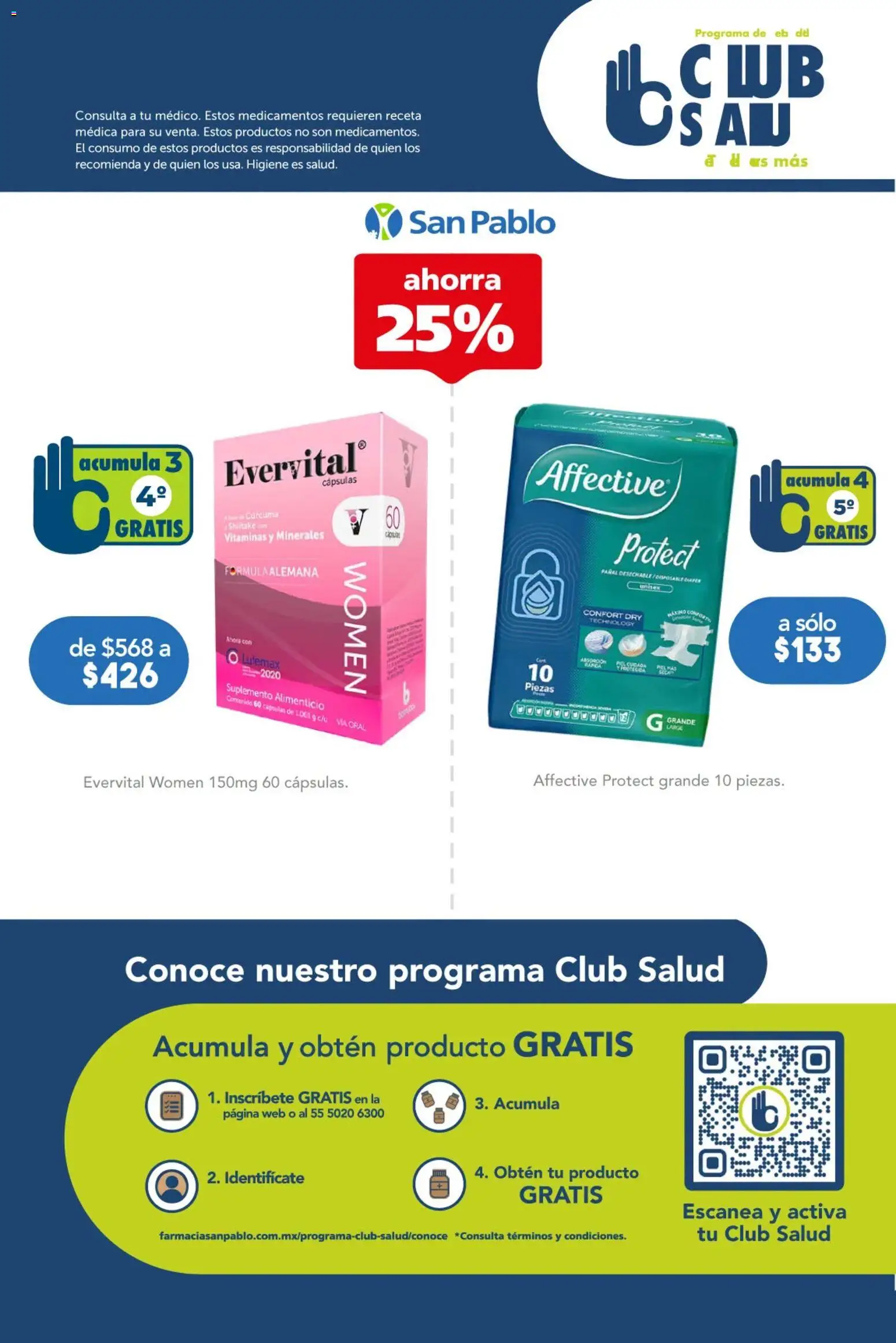 Vista previa las ofertas de la tienda Farmacia San Pablo - Farmacia San Pablo catálogo desde el 11/10/2026 