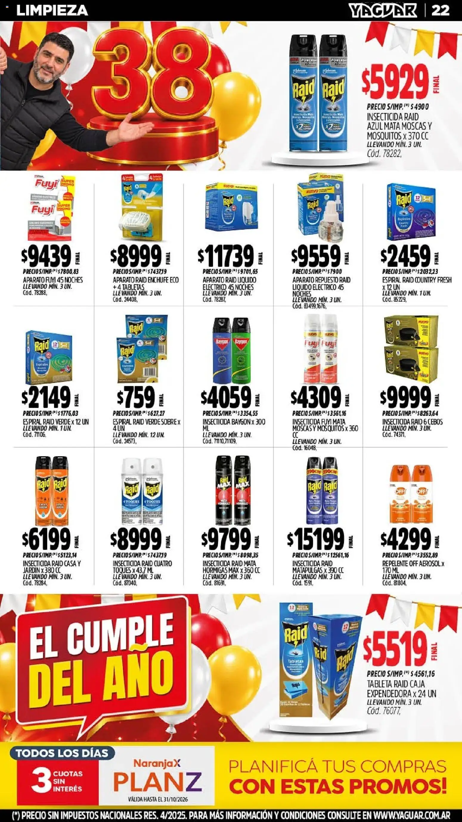Vista previa del folleto de la tienda Yaguar válido desde el 05/10/2026 