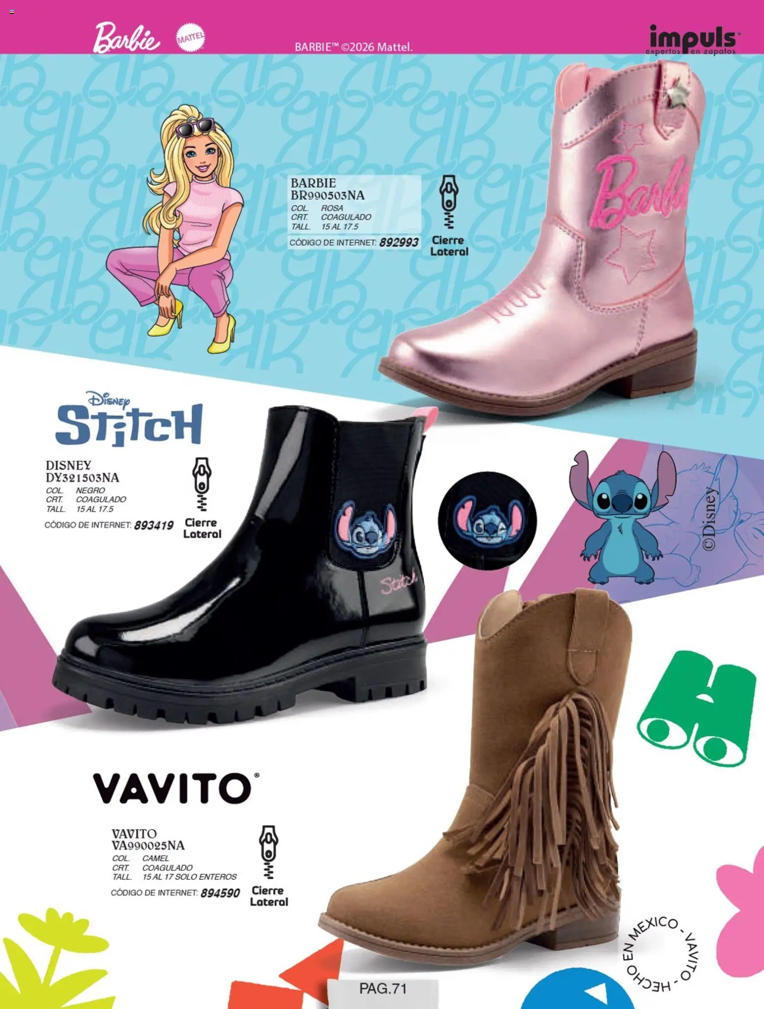 Vista previa las ofertas de la tienda Impuls - Impuls catálogo Niña desde el 01/07/2026 