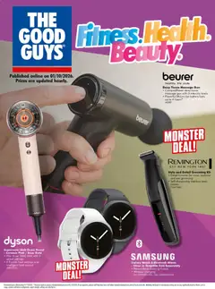 Preview of catalogue The Good Guys Fitness. Health. Beauty. from shop The Good Guys valid 01/10/2026