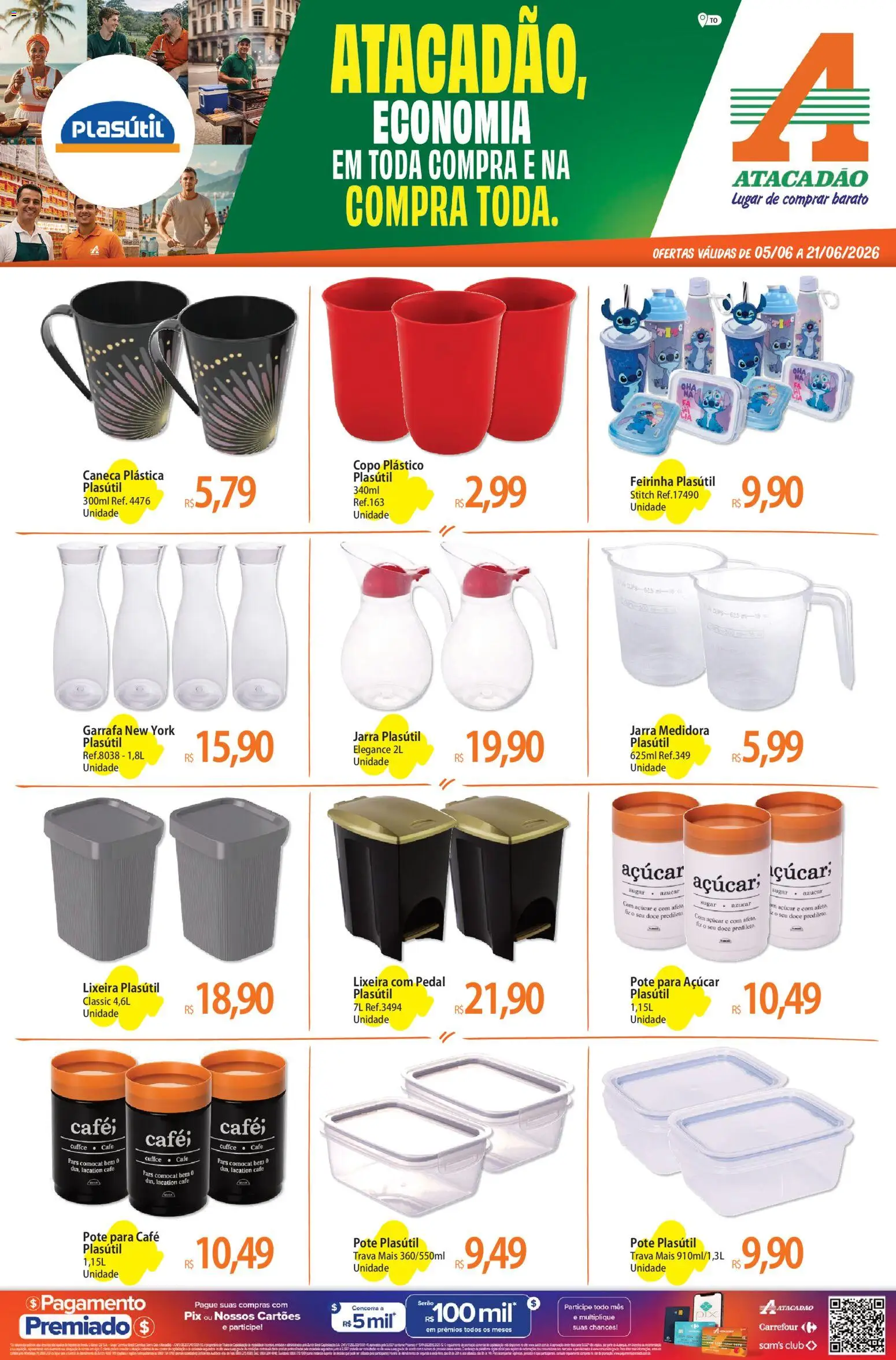 Pré-Visualização do folheto "Atacadão ofertas - DF" da loja Atacadão válido a partir de 05/06/2026