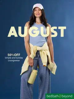 Preview of catalogue Bed Bath and Beyond catalogue from shop Bed Bath and Beyond valid 10 Aug 2026