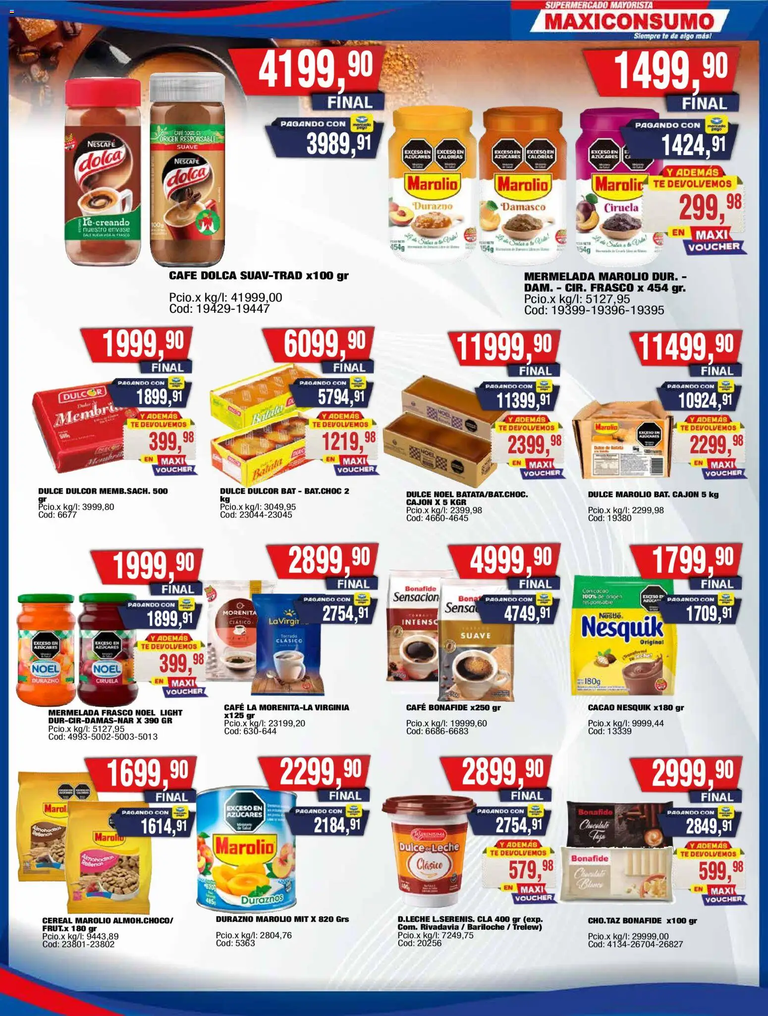Vista previa del folleto de la tienda Maxiconsumo válido desde el 31/08/2026 