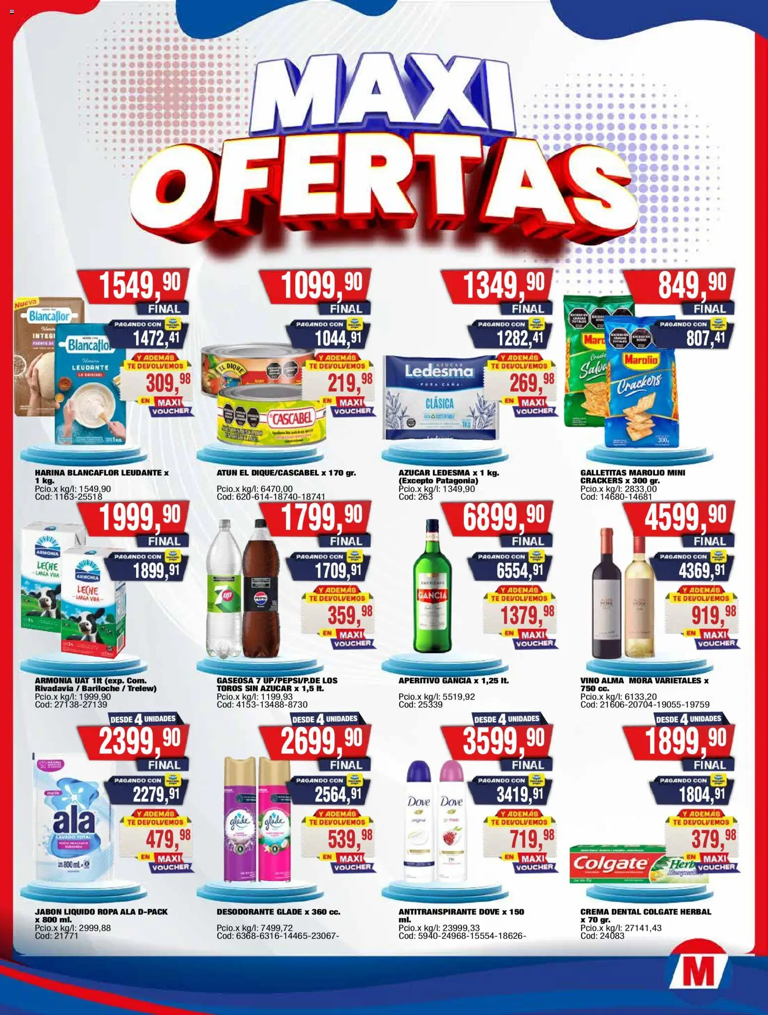 Vista previa del folleto de la tienda Maxiconsumo válido desde el 21/09/2026 