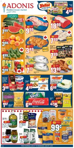 Preview of leaflet Adonis weekly flyer from shop Adonis is valid from Jun 04, 2026