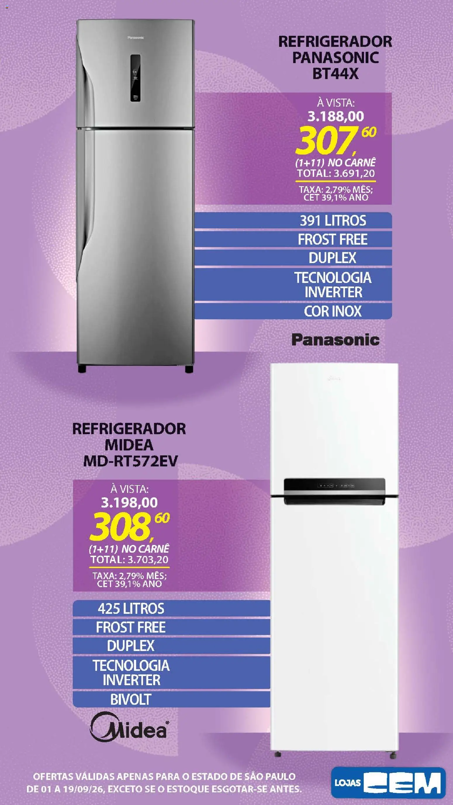 Ofertas Lojas Cem até 19/09/2026. - Página 47