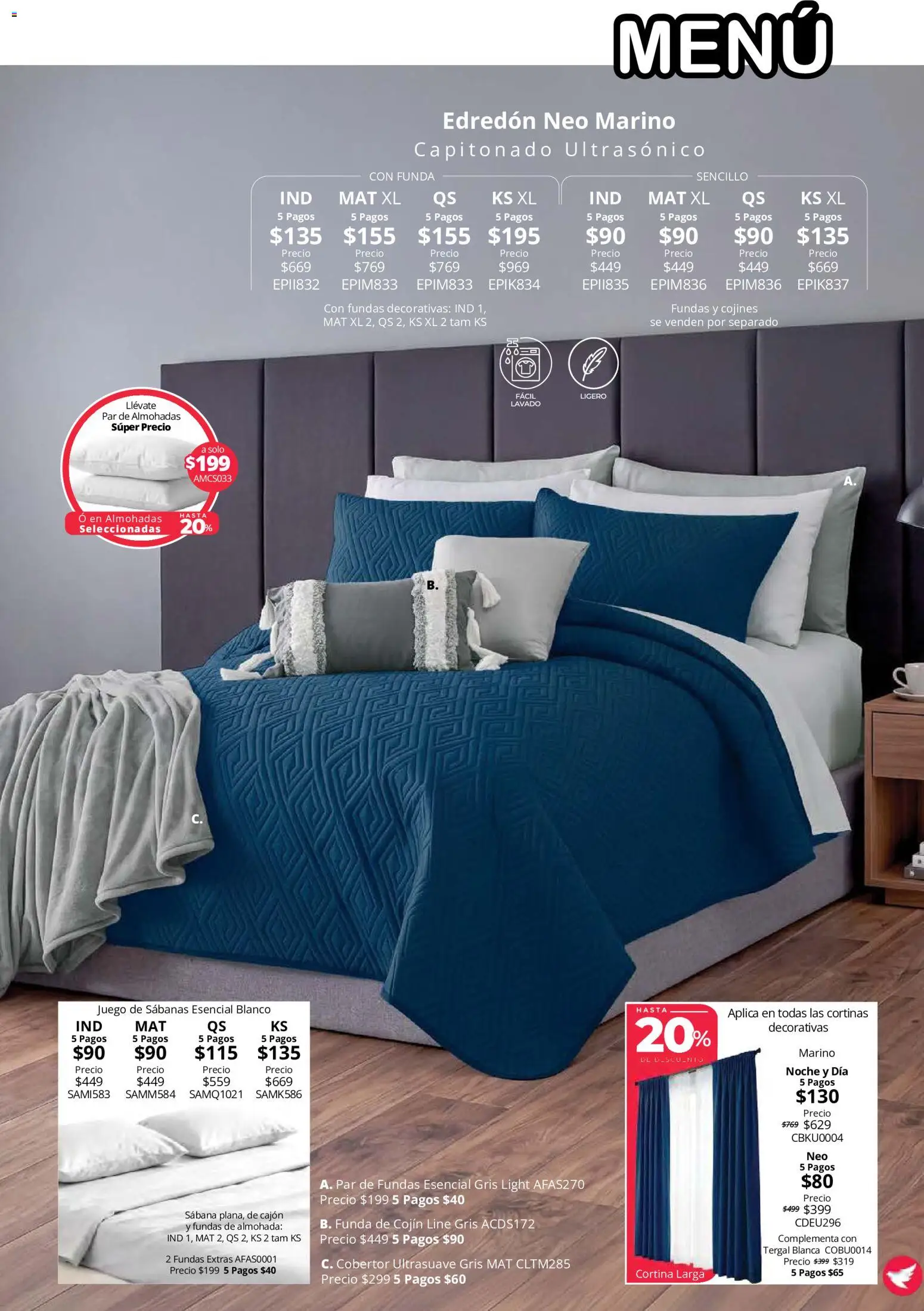 Vista previa las ofertas de la tienda Colchas Concord - Colchas Concord catálogo desde el 15/10/2026 