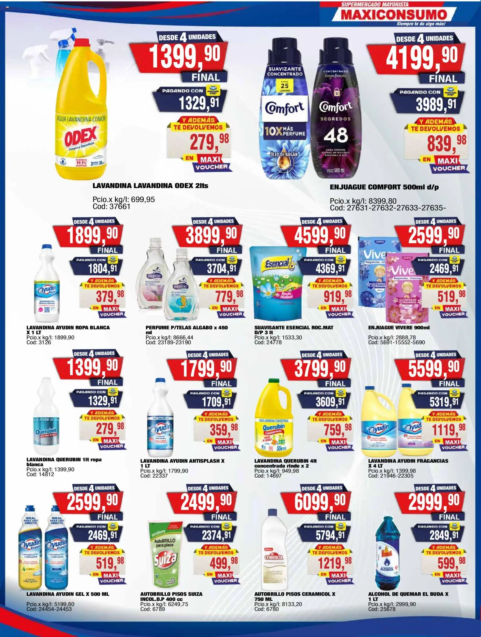 Vista previa del folleto de la tienda Maxiconsumo válido desde el 12/10/2026 