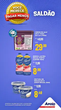 Pré-Visualização do folheto "Apoio Mineiro - Ofertas da semana" da loja Apoio Mineiro válido a partir de 27/07/2026