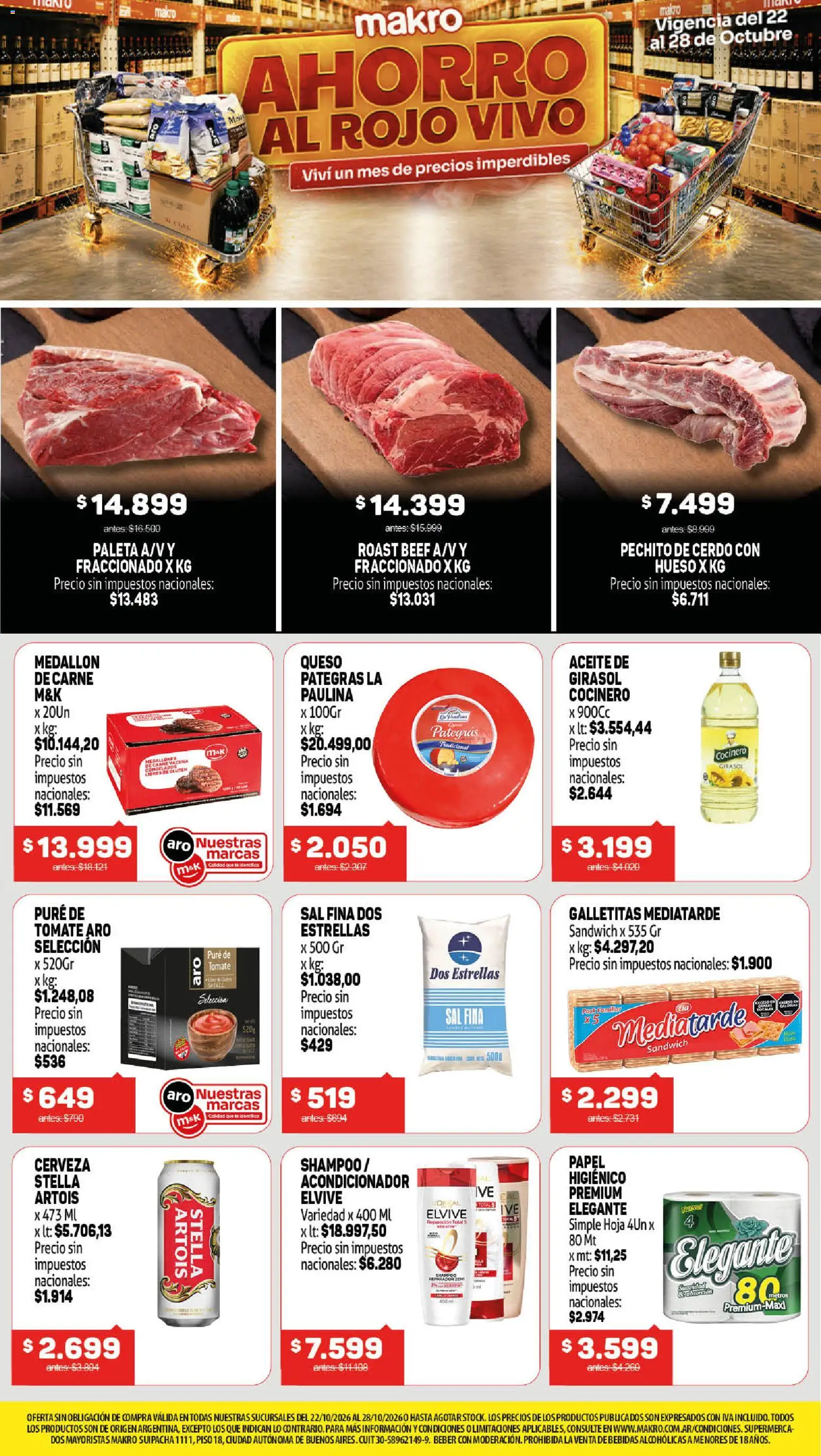 Vista previa del folleto de la tienda Makro válido desde el 22/10/2026 