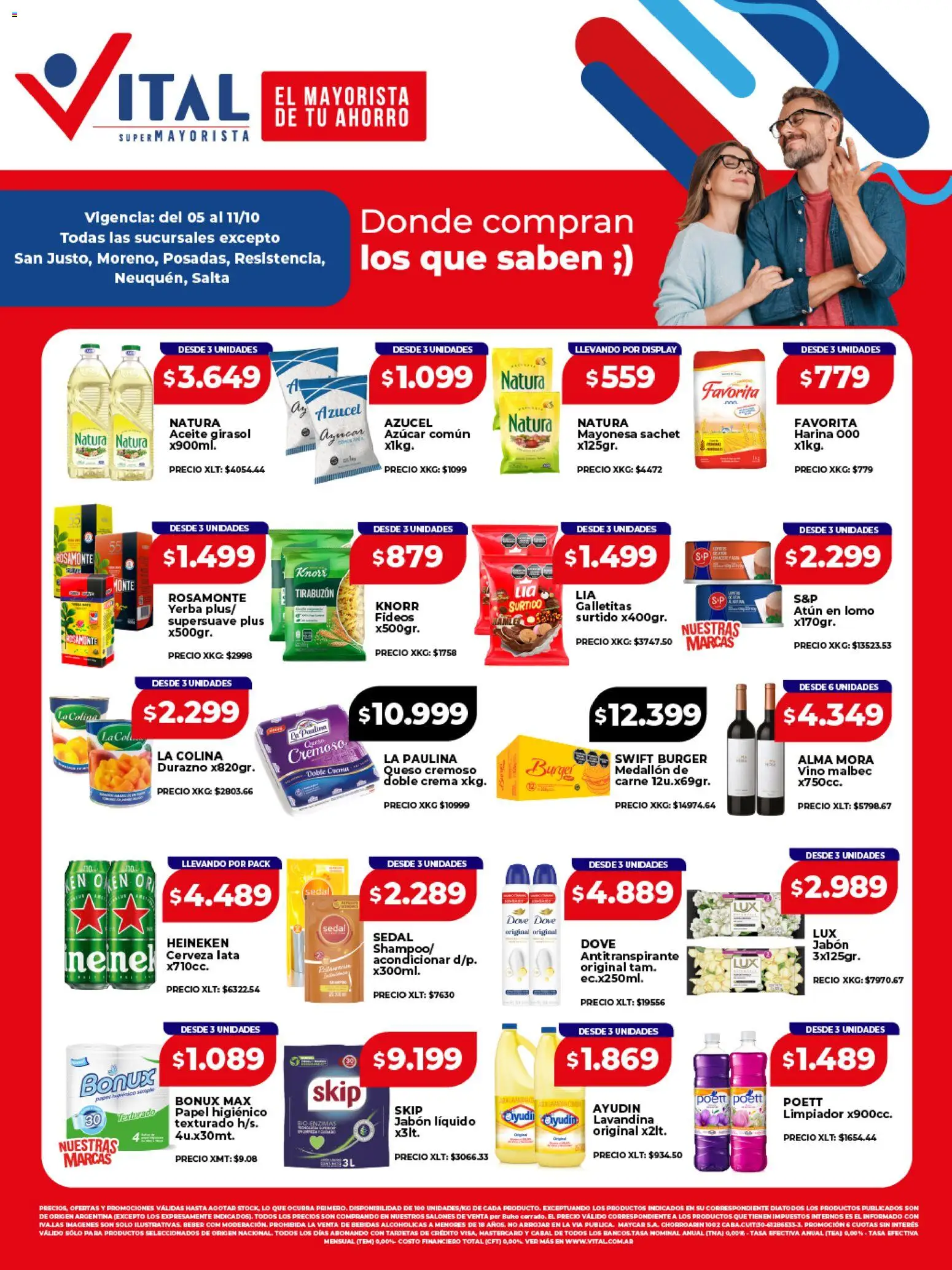 Vista previa del folleto de la tienda Vital válido desde el 05/10/2026 