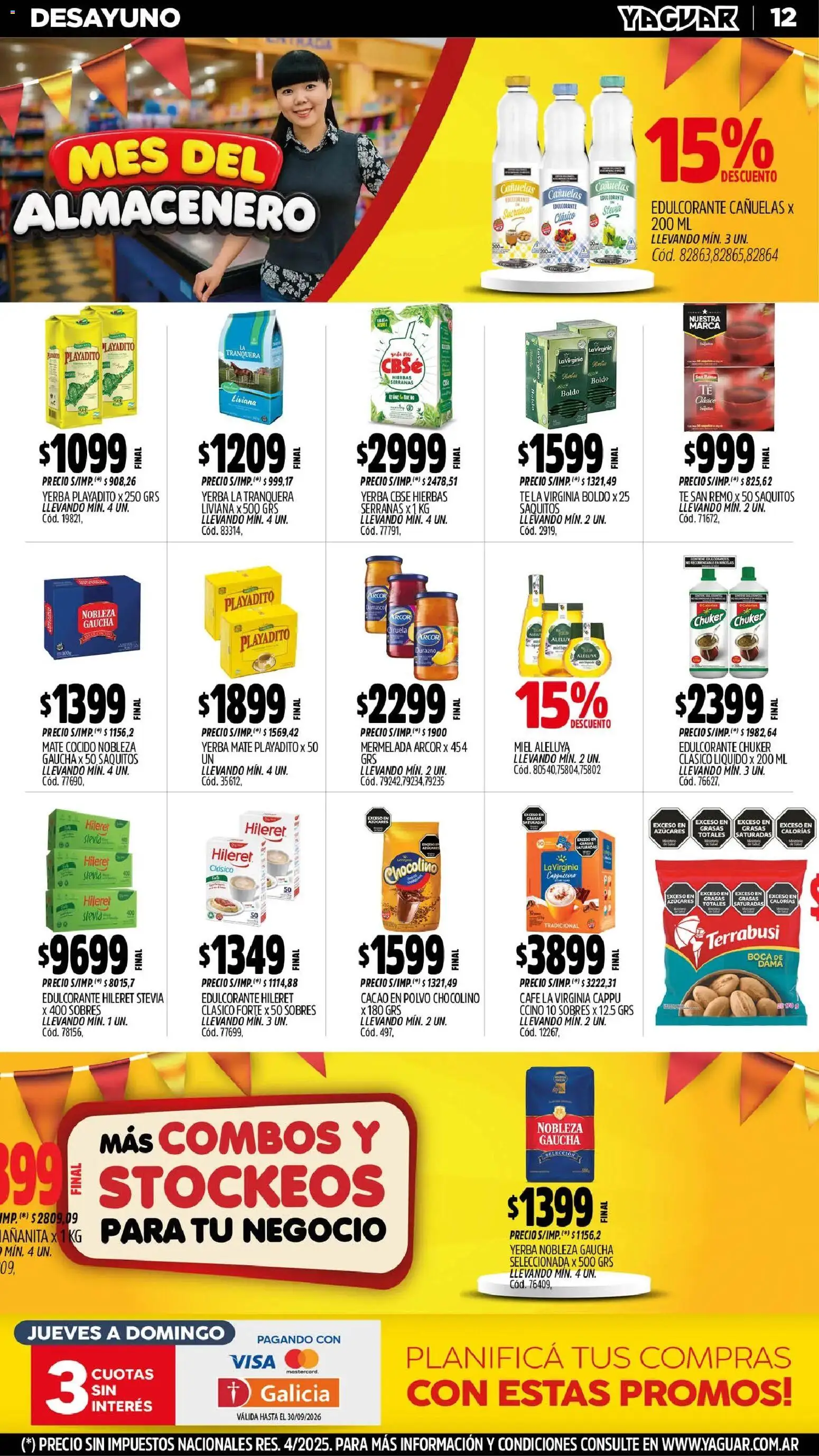 Vista previa del folleto de la tienda Yaguar válido desde el 31/08/2026 