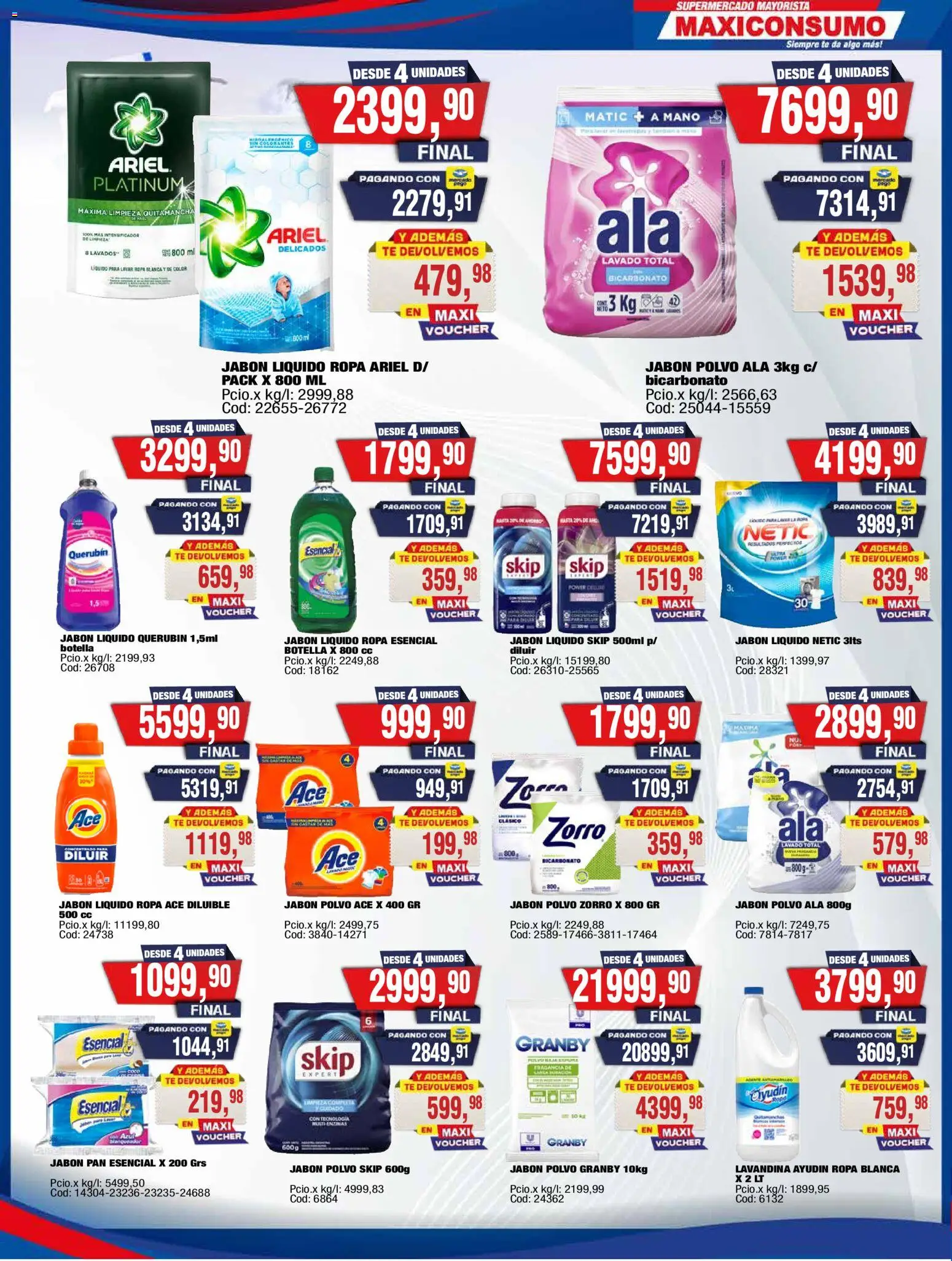 Vista previa del folleto de la tienda Maxiconsumo válido desde el 28/09/2026 