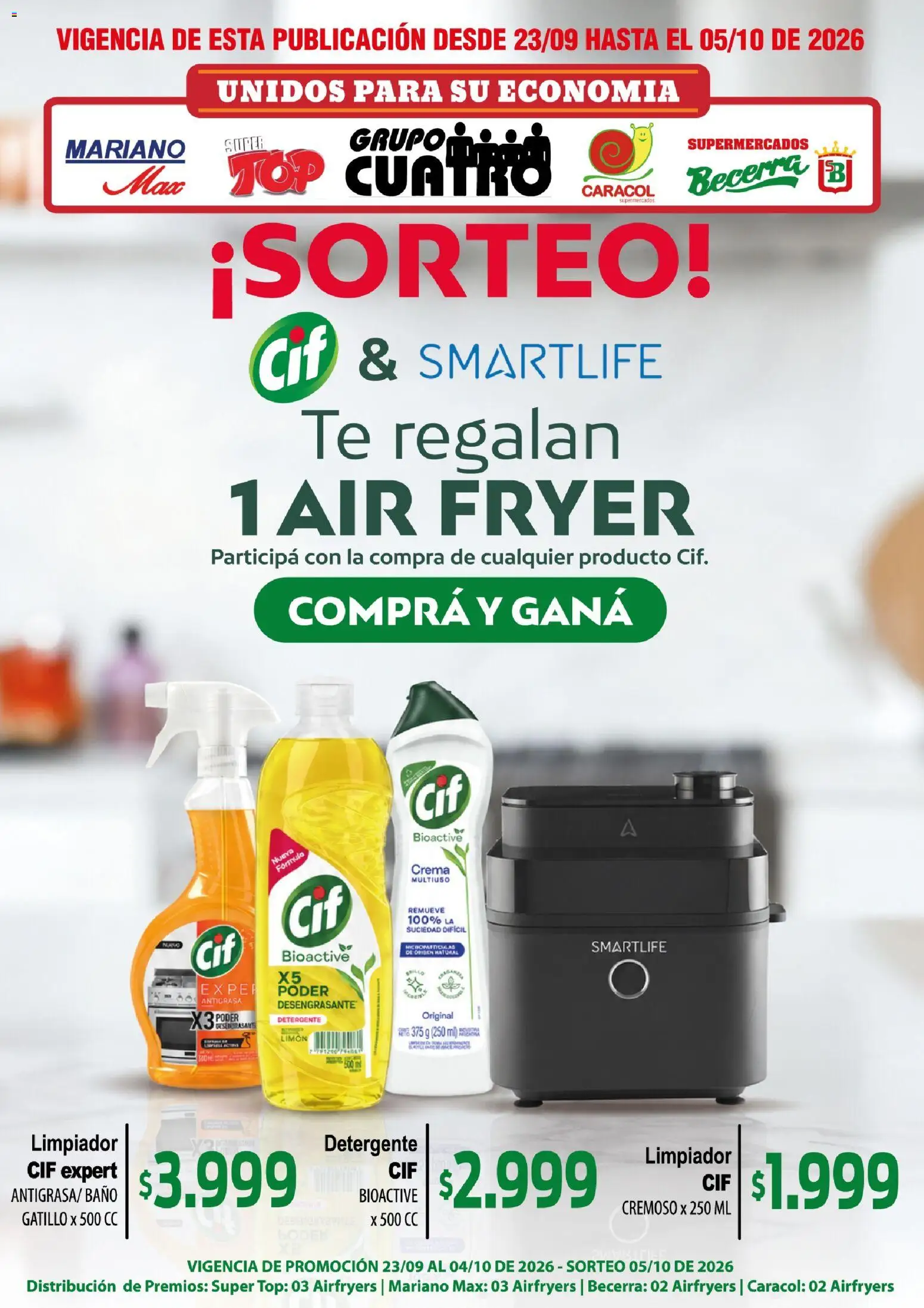 Vista previa del folleto de la tienda Mariano Max válido desde el 23/09/2026 