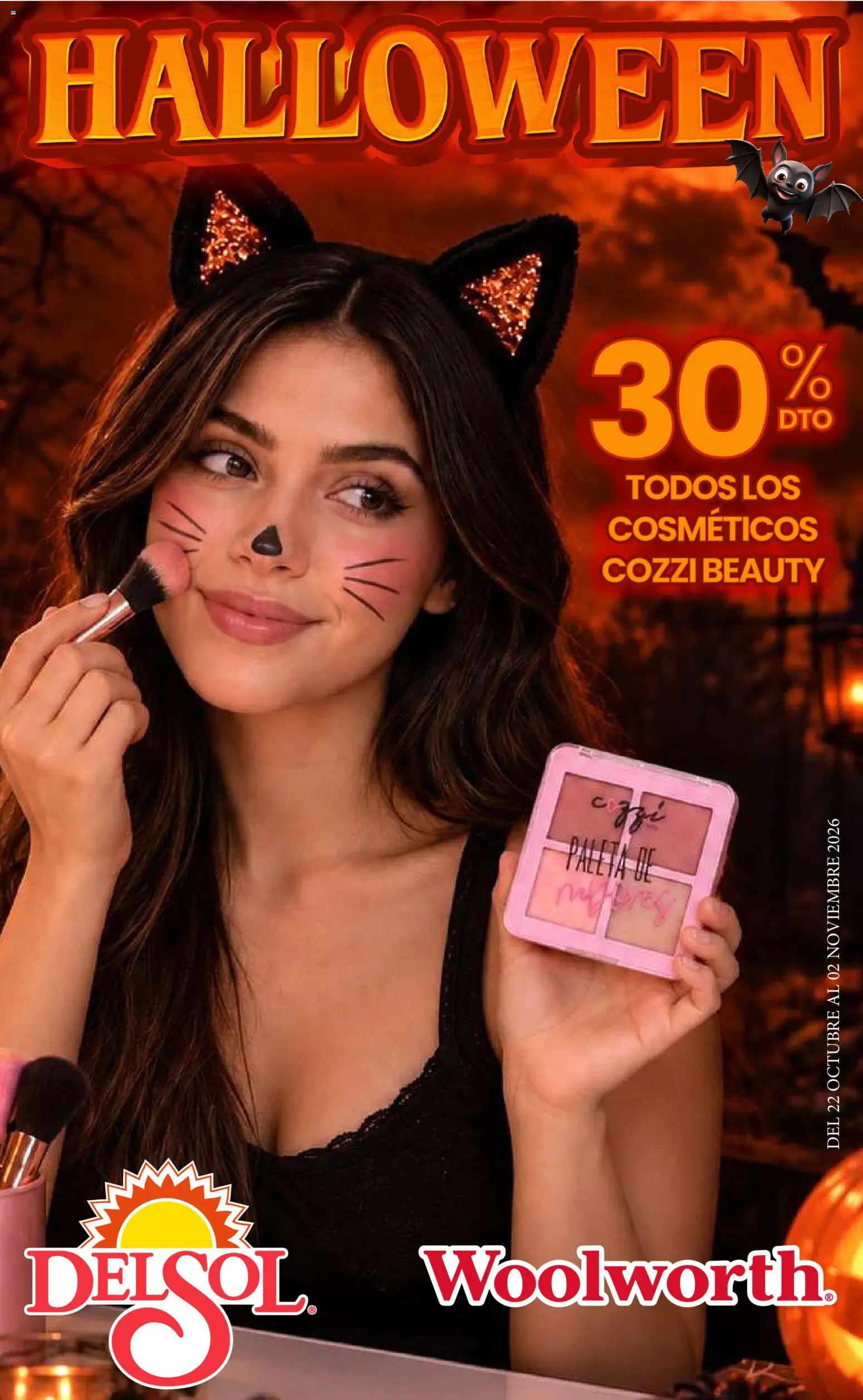 Vista previa las ofertas de la tienda Del Sol y Woolworth - Del Sol y Woolworth catálogo Halloween desde el 22/10/2026 