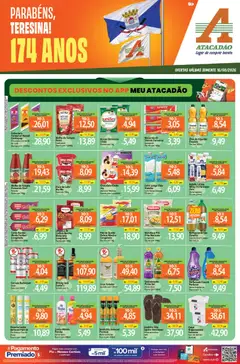 Pré-Visualização do folheto "Atacadão ofertas - PI" da loja Atacadão válido a partir de 16/08/2026
