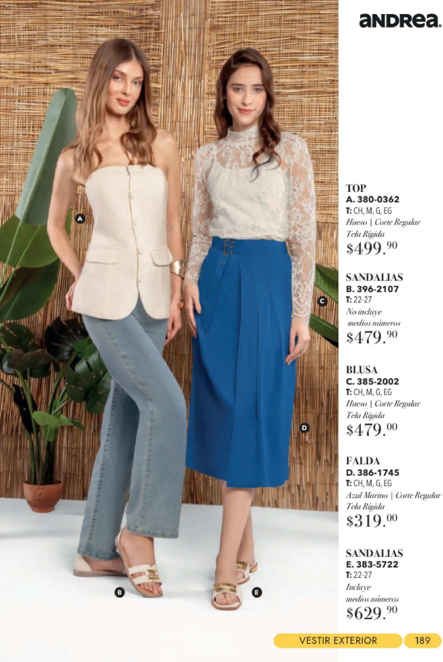 Vista previa las ofertas de la tienda Andrea - Andrea catálogo Tropical desde el 23/08/2026 